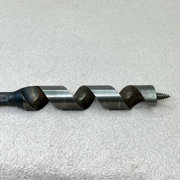 GreenLee 1” Auger Drill Bit-Woodworking-Building-Construction-5” bit-1.75” Shank - Picture 6 of 8